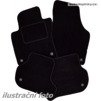 Textiln� koberce p�esn� tvarovan� Jaguar X-Type ( kompletn� sada - 4 kusy koberce )